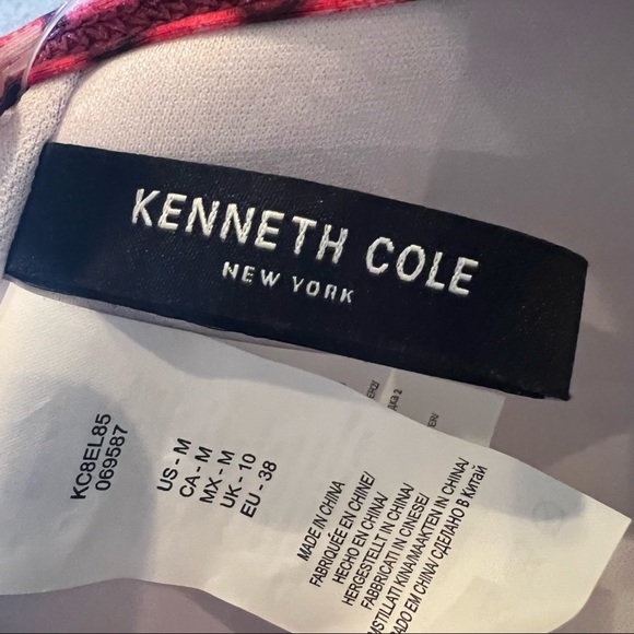 NWT Kenneth Cole Push Up Tummy Toner Tankini Swim Top M Medium Shape Enhancing - Picture 11 of 14